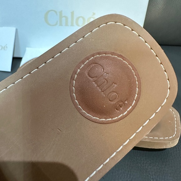 CHLOE WOODY SANDALS - Picture 9 of 11